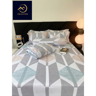🎋LYOCELL SỢI TRE🎋Bộ 4 Món Ga Gối Lyocell Sợi Tre Mềm Mịn, Thoáng Khí, Kháng Khuẩn Tốt_Hàng Full Hộp
