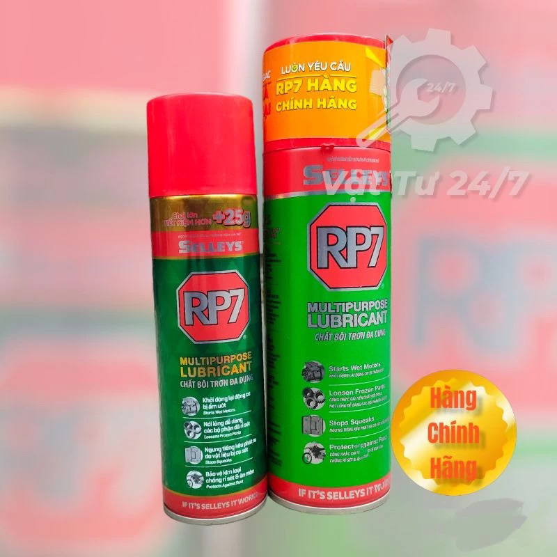 Dầu xịt chống rỉ Rp7 Thái lan chất bôi trơn đa dụng chính hãng chai nhỏ ...