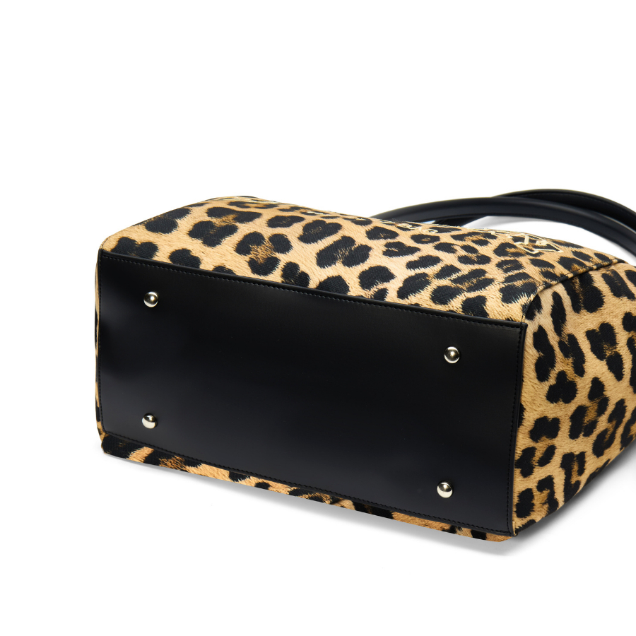 Túi Tote Họa Tiết Beo CEMMERY Local Brand Chính Hãng Leopa Bag Vải Canvas Unisex Size 16 inch | BigBuy360 - bigbuy360.vn