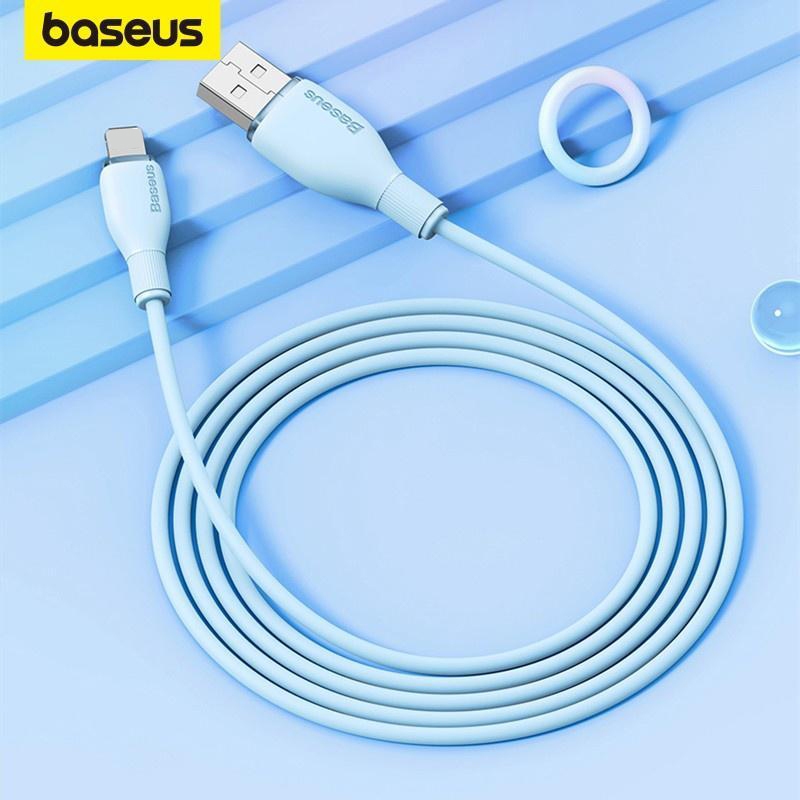 Ảnh Dây cáp sạc nhanh BASEUS Pudding Series 2.4A thích hợp 1