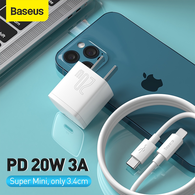 Củ sạc nhanh Baseus PD 20W dành cho các dòng Iphone 12/13/14