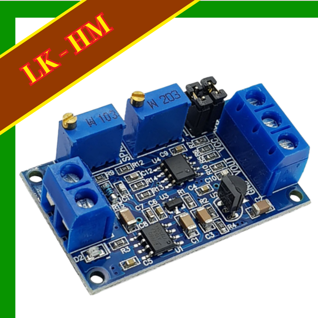 Mạch Chuyển Tín Hiệu Dòng Áp HW-685 (0/4-20mA to 0-3.3V/5V/10V ...