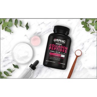 Viên uống trắng da Orphic Premium Collagen Plus 1500 MG hỗ trợ da, móng, tóc và khớp (90 viên)