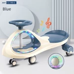 Xe lắc cao cấp bánh PU giảm sóc có đèn và nhạc BBT GLOBAL SW004 — ảnh 2