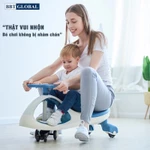 Xe lắc cao cấp bánh PU giảm sóc có đèn và nhạc BBT GLOBAL SW004 — ảnh 5