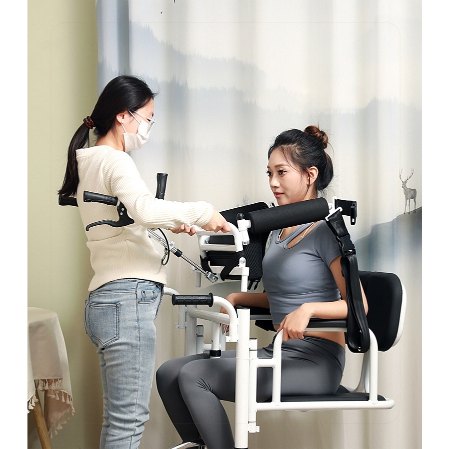 Ảnh Ghế đa năng nâng hạ bệnh nhân tại giường Toshiko P1 [ Bản đầy đủ]  5in1 giúp di duyển bệnh nhân miễn phí giao hàng 4