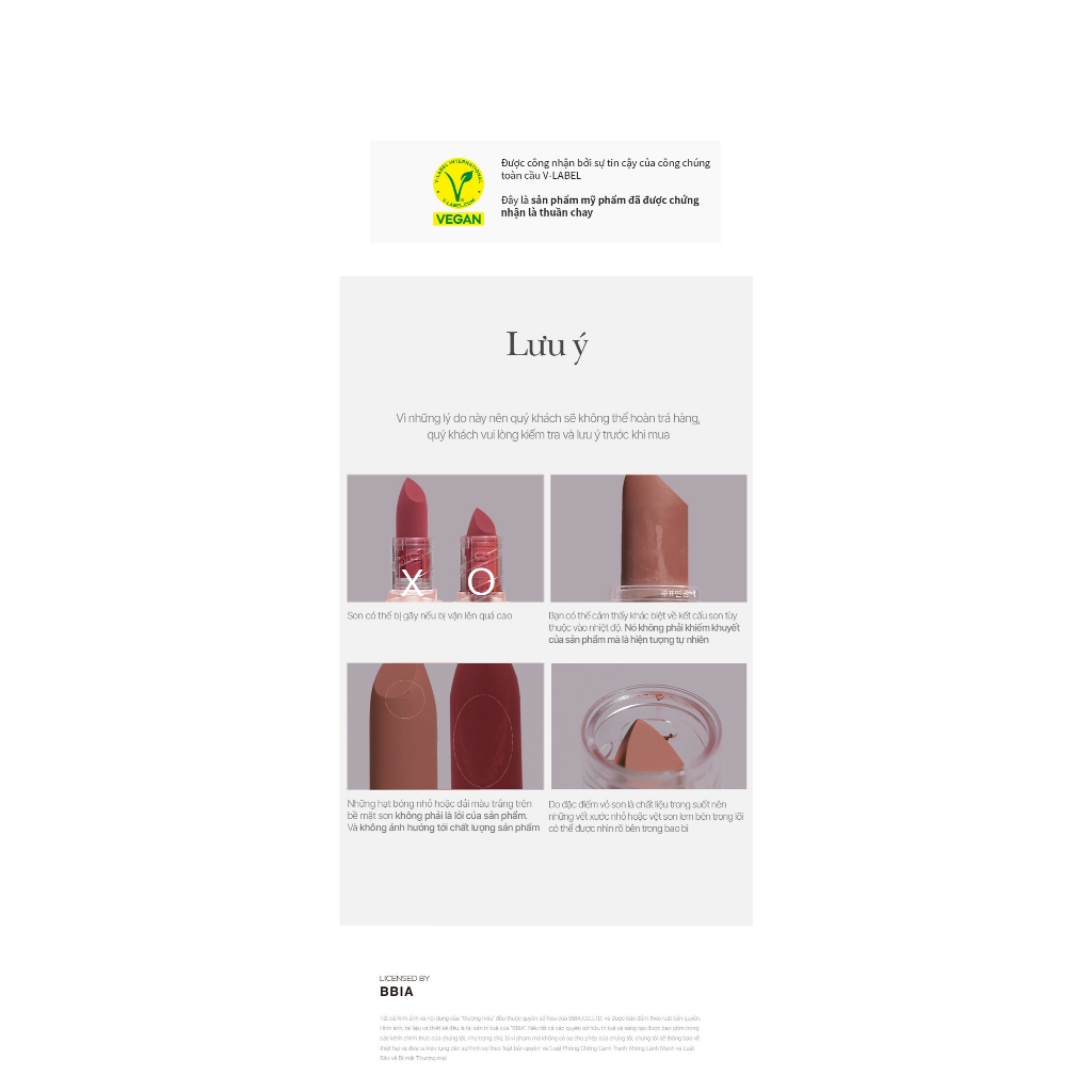 Ảnh Son Thỏi Lì Bbia Last Powder Lipstick Version 2 3.5g 4