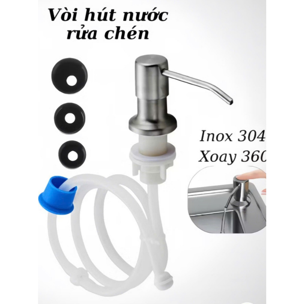 Vòi hút nước rửa chén, vòi xịt nước rửa chén, vòi bơm nước rửa chén , vòi dẫn nước rửa chén gắn chậu