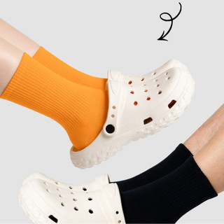 Dép Sục Nam Nữ Kiểu Dáng Basic Sục Đế Cao Mềm Chống Trượt DGN2