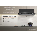 MÁY HÚT MÙI ÂM TỦ Turbo X SUNHOUSE SHB72035| Hút mạnh, êm, mẫu mới - BH 3 năm tại nhà - hàng chính hãng — ảnh 3