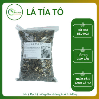 1kg TÍA TÔ Loại 1 (Khô, Sạch, Thơm) Giải Cảm, Hỗ Trợ Dạ Dày, Gout | Dược Liệu Thanh Loan