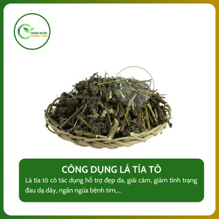1kg TÍA TÔ Loại 1 (Khô, Sạch, Thơm) Giải Cảm, Hỗ Trợ Dạ Dày, Gout | Dược Liệu Thanh Loan