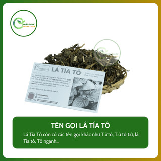 1kg TÍA TÔ Loại 1 (Khô, Sạch, Thơm) Giải Cảm, Hỗ Trợ Dạ Dày, Gout | Dược Liệu Thanh Loan