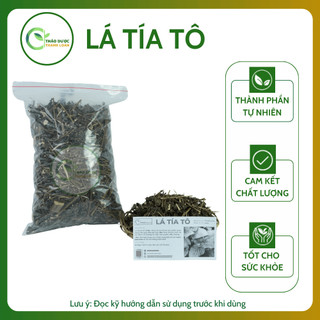 1kg TÍA TÔ Loại 1 (Khô, Sạch, Thơm) Giải Cảm, Hỗ Trợ Dạ Dày, Gout | Dược Liệu Thanh Loan