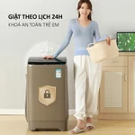 Máy giặt mini tự động, máy giặt 10kg tiện lợi, dành cho cá nhân, gia đình nhỏ, bảo hành 2 năm, lỗi đổi trong 7 ngày — ảnh 2