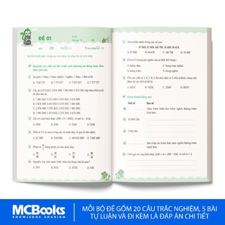 Sách - 50 Đề Tăng Điểm Nhanh Toán Lớp 5
