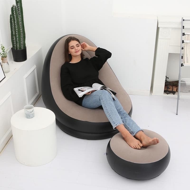 Ghế đệm hơi tựa lưng, sofa hơi, ghế đệm hơi thư giãn cao cấp