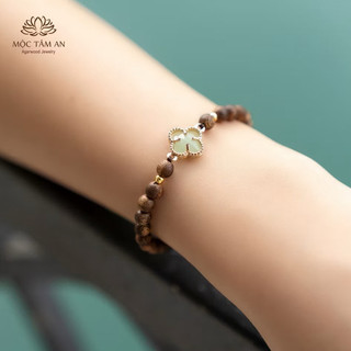 Vòng trầm hương Tứ Diệp Kiến Việt Nam mang lại may mắn, quà biếu tặng