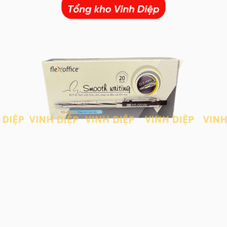 Combo Bút bi Thiên Long FO-03 ngòi 0.5mm - Bút bi mực Xanh, Đen