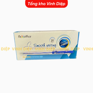 Combo Bút bi Thiên Long FO-03 ngòi 0.5mm - Bút bi mực Xanh, Đen