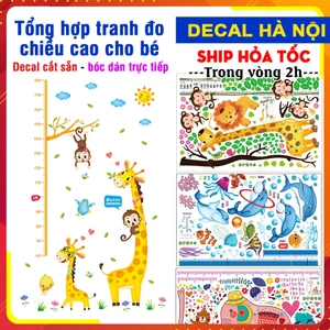 "Tranh dán tường hươu cao cổ cho bé - Trang trí phòng trẻ thêm ngộ nghĩnh và dễ thương"