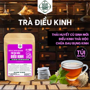 Trà Điều Kinh -Bội Lan Đường- Điều Hòa Kinh Nguyệt, Tăng Thụ Thai Hiệu Quả, Kích Rụng Trứng, Sạch, Ấm Tử Cung 50 lọc