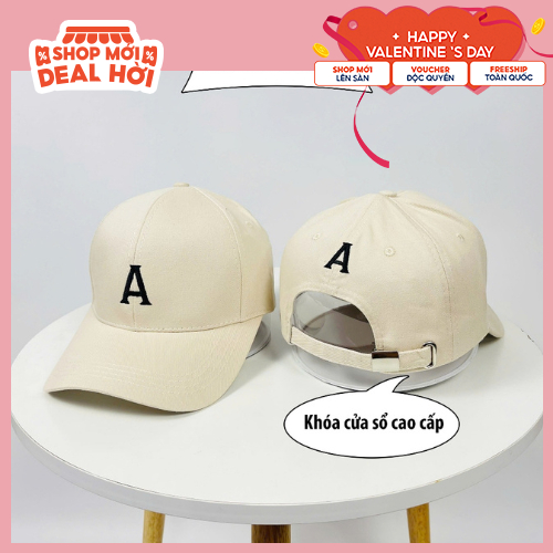Mũ Lưỡi Trai Chữ A thời trang | Nón kết Cao Cấp Hot Trend