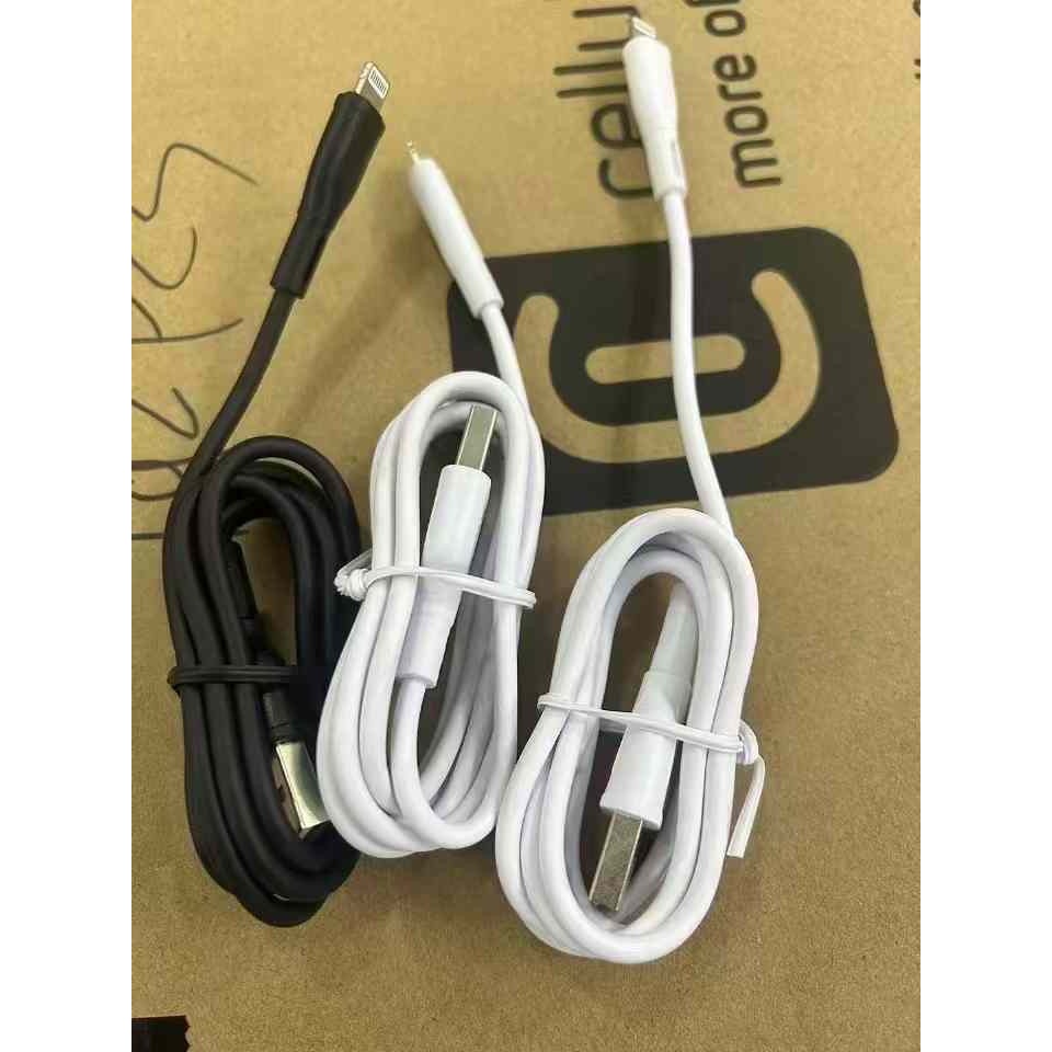 Cáp Sạc USB-A to L 0.5m – Hàng Nhà Máy Chưa In Logo | Lõi Đồng Cao Cấp | Sạc Ổn Định & Bền Bỉ