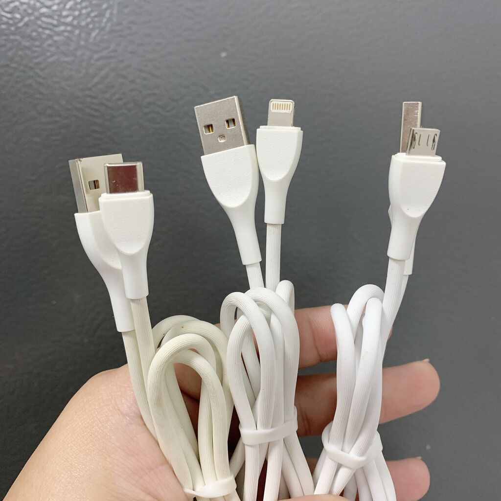 Cáp Sạc USB-A to L 0.5m – Hàng Nhà Máy Chưa In Logo | Lõi Đồng Cao Cấp | Sạc Ổn Định & Bền Bỉ