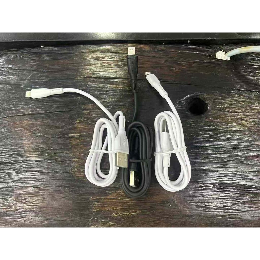 Cáp Sạc USB-A to L 0.5m – Hàng Nhà Máy Chưa In Logo | Lõi Đồng Cao Cấp | Sạc Ổn Định & Bền Bỉ