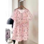 Bộ đồ ngủ nữ .Bộ mặc nhà in hình Hello Kitty dễ thương, chất liệu đũi mềm mát