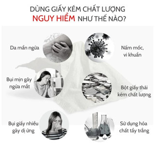 Khăn giấy rút khăn giấy lụa Silkwell 280 tờ 2 lớp, giấy ăn