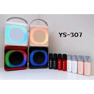 Loa Bluetooth Mini Kèm Micro YS-307 - Âm Thanh Siêu Hay,Bass Siêu Mạnh - LED RGB Cực Chất