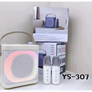 Loa Bluetooth Mini Kèm Micro YS-307 - Âm Thanh Siêu Hay,Bass Siêu Mạnh - LED RGB Cực Chất