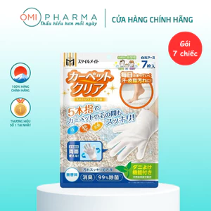 Găng Tay Làm Sạch Thảm Stylemate Hakugen Earth Nhật Bản (Gói 7 Chiếc)