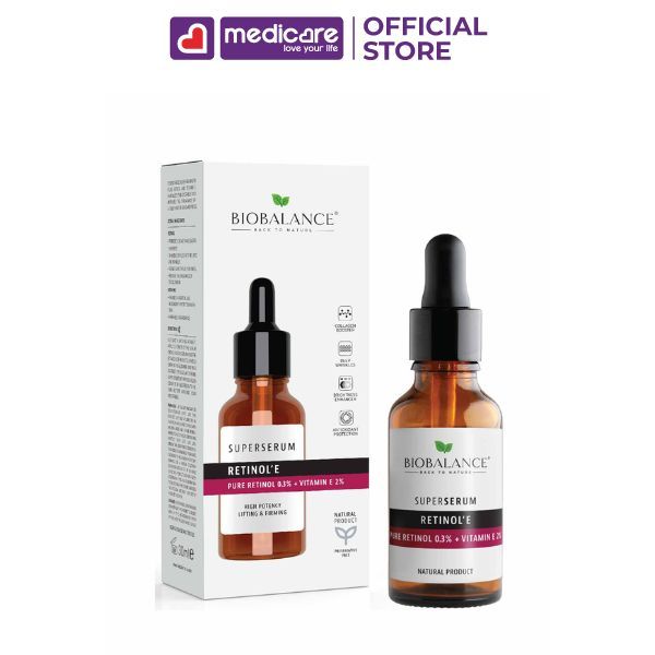 Serum BIOBALANCE sáng da, kiềm dầu, săn chắc, phục hồi chuyên sâu 30ml