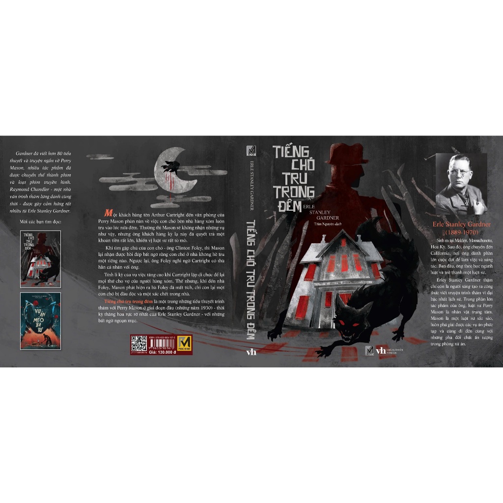 Ảnh Sách Tiểu Thuyết Trinh Thám - Tiếng Chó Tru Trong Đêm (Tái bản) - Erle Stanley Gardner 3