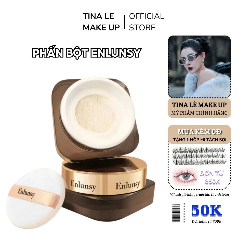 Phấn Phủ Enlunsy Soft Mist Air Setting Powder Phấn Bột Kiềm Dầu Chống ...