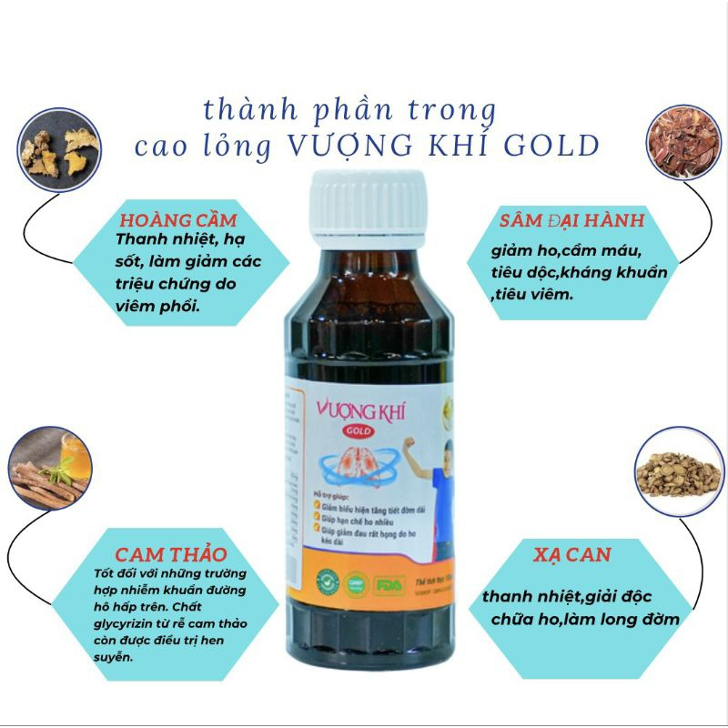 Ảnh Cao Lỏng Vượng Khí Gold Hỗ Trợ Giảm Ho Tiêu Đờm Tăng Đề Kháng Chính Hãng Japa Kids 4