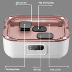 Tủ Sấy Quần Áo JX245 đa năng gấp gọn khử trùng tia UV hơi nước, Máy Sấy quần áo gia đình an toàn — ảnh 6