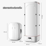 Tủ Sấy Quần Áo JX245 đa năng gấp gọn khử trùng tia UV hơi nước, Máy Sấy quần áo gia đình an toàn — ảnh 5