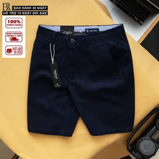 Quần short nam, Quần short kaki Kunda mềm mịn dày dặn co giãn, form regular fit - Bravery