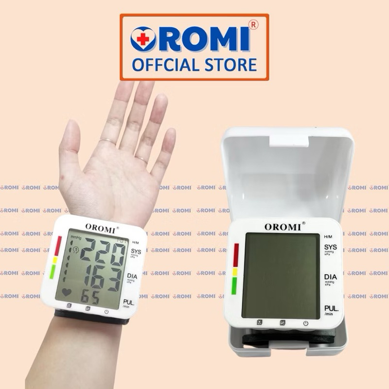 Máy đo huyết áp điện tử cổ tay OROMI GT-701C