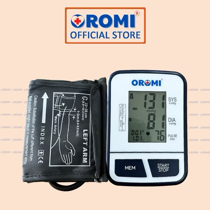 DBP-1231 - Máy Đo Huyết Áp Điện Tử OROMI - Trợ Lý Ảo Tiếng Việt