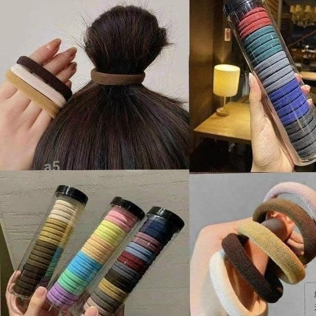 ỐNG 20 CHUN BUỘC TÓC CHUN MỀM KHÔNG CẮN TÓC SIÊU TIỆN DỤNG