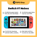 Switch V1 - V2 (Mod) Nobox kèm sạc Zin + đốc TV mini - cài sẵn game + App Android + Game Retro — ảnh 1