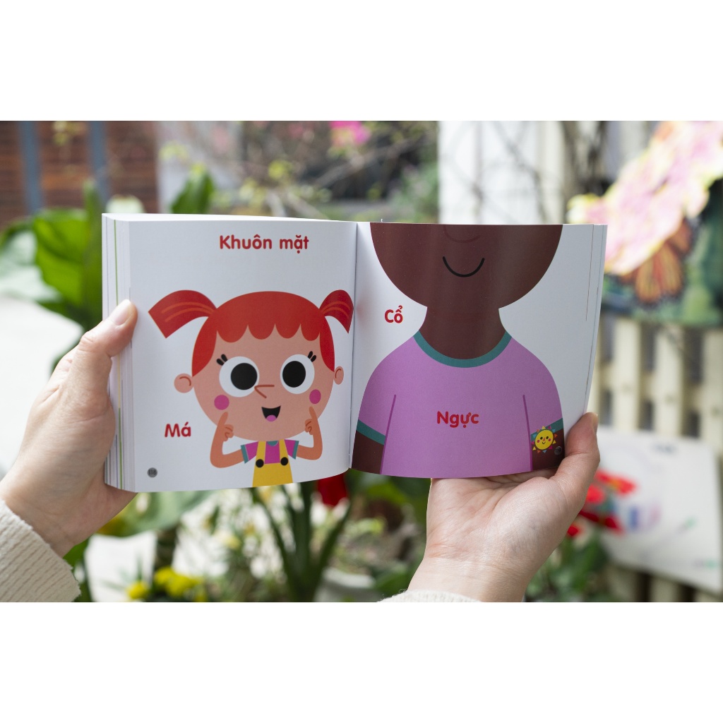 Ảnh Sách - 200 từ vựng mẹ cùng con học nói trọn bộ 4 cuốn - Đinh Tị Books 3
