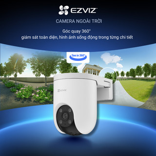 Camera WIFI EZVIZ H8C Pro 3MP / 5MP, Quay Ngoài Trời 360 Độ, Đàm Thoại, Nén H265, Ghi Hình Màu
