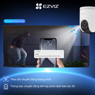 Camera WIFI EZVIZ H8C Pro 3MP / 5MP, Quay Ngoài Trời 360 Độ, Đàm Thoại, Nén H265, Ghi Hình Màu