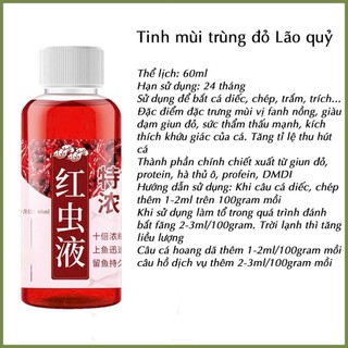 Tinh Mùi Câu Cá , Hương Liệu Dụ Cá Siêu Nhậy, Đủ Mùi Vị trùng chỉ